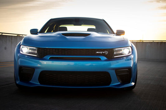Dodge Charger Hellcat SRT Style Hood, 1-Scoops 2015-2023